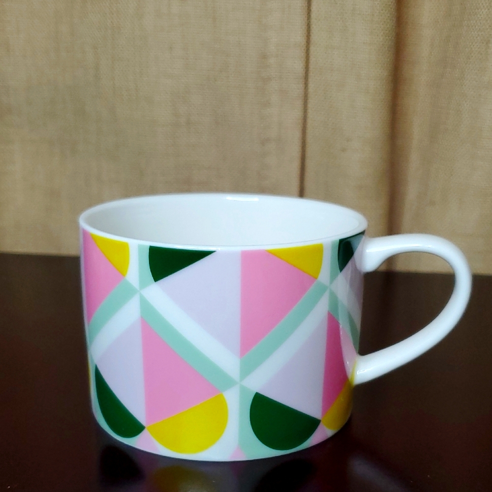 Kate Spade Lenox Colab New York Geo Spade Weekend Mug 13oz